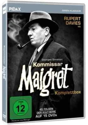 Kommissar Maigret - Komplettbox - 45 Folgen DVD Rupert Davies 1963