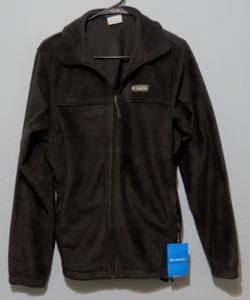 Columbia Steens Mountain 2.0 Fleece Men's Small Black Full Zip Jacket NWT - Picture 1 of 6
