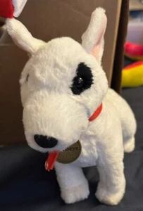 BULLSEYE: Stofftier von BILL SYKES OLIVER English Bullterrier Hund selten 2005 - Bild 1 von 5