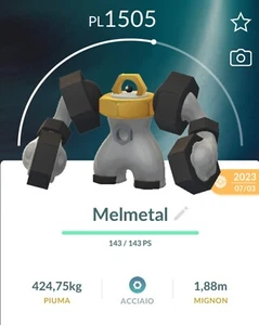 ► Pokemon Go Melmetal ► Meltan Evolution ► Fast Skip 24 Hour - Picture 1 of 2