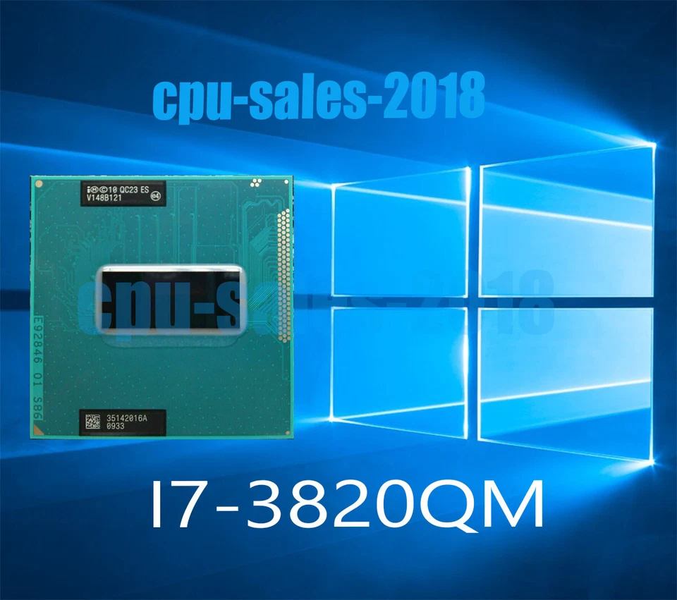 Intel Core i7-3820QM 2.7GHz Quad Core 8MB Socket G2 SR0MJ CPU Processor - Image 1 of 1