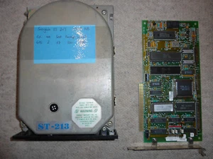 Seagate ST 213 MFM Festplatte 11MB HDD Winchester Disk Controller WD10025-WX2 - Bild 1 von 5