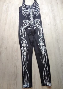 BlackMilk Women's Skeleton Catsuit Bodysuit XL Black Festival - Picture 1 of 9