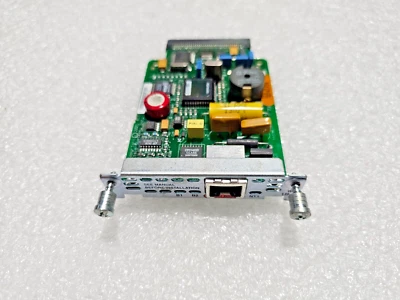 Cisco WIC-1B-U-V2 1-port ISDN BRI with intergrated NT1 (U interface) - Image 1 of 3