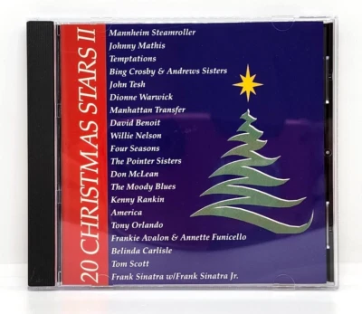 20 CHRISTMAS STARS II CD (2000) KID'S RECORDS  BING WILLIE SINATRA DIONNE MATHIS Foto 1 de 3