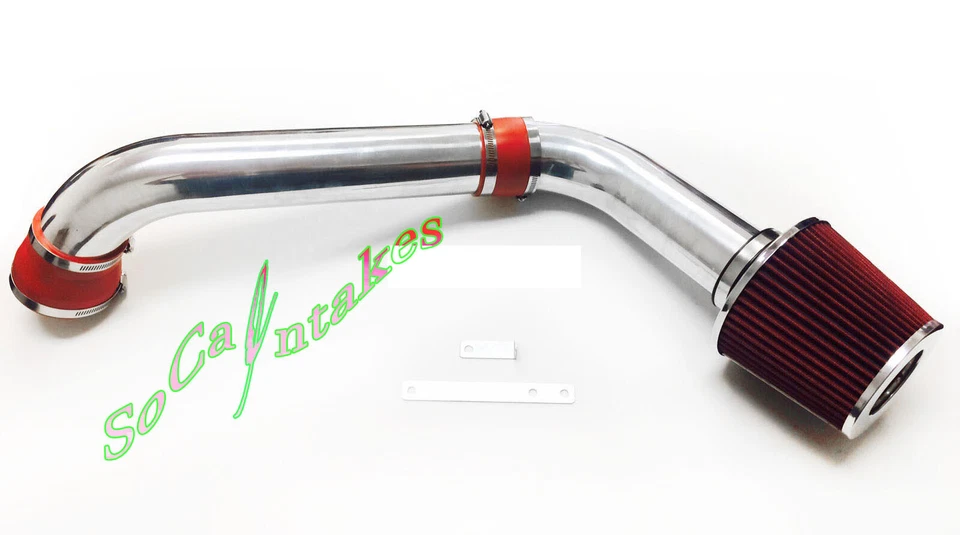 Kit y filtro de admisión de aire frío rojo para Pontiac Firebird 1995-1997 3,8 L V6 Foto 1 de 1