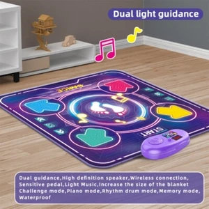Interactive Dance Floor Mat For Children Birthday Party With Wireless Connect - Zdjęcie 1 z 10