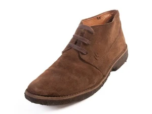 John Varvatos Mainline Brown Suede Desert Boots 31827 - Picture 1 of 3