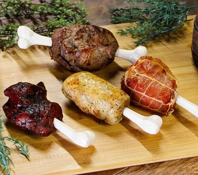 Tsubame-Sanjo Manga Meat Bone 2 pc outdoor BBQ camping JAPAN NEW Reusable - Image 1 of 4