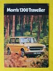 Morris 1300 Traveller car brochure catalogue British Leyland November 1971 P