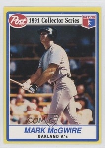 1991 Post Cereal Mark McGwire #2