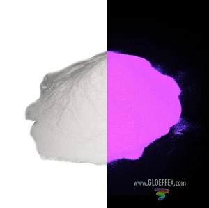 Pink Glow in the Dark Pulver - 1/2 Unze - kein UV-Licht erforderlich! - Bild 1 von 2
