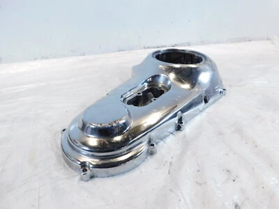 Cubierta de cadena primaria cromada Harley Davidson Dyna Super Glide Wide Glide Low Rider Foto 1 de 4