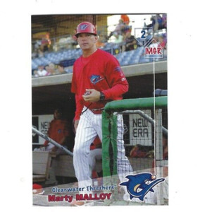 2019 Clearwater Threshers (Single A-Philadelphia Phillies) Marty Malloy