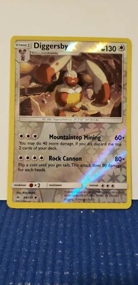 POKEMON Diggersby 98/131 Reverse Holo NM/M - Image 1 of 2