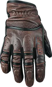 Speed and Strength Rust and Redemption Leather Gloves Brown - Small - Picture 1 of 4