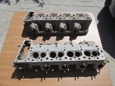 1965-1969 Mercedes-Benz W100 600 Grosser Left AND Right Cylinder Heads DM - Image 1 of 4