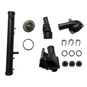 8 PCS FOR VW Golf Passat Corrado Eurvan 2.8L Coolant Thermostat Housing Kit - Picture 1 of 6