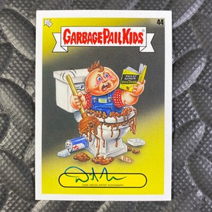 GARBAGE PAIL KIDS 2022 BOOK WORMS DAVID GROSS AUTOGRAPH AUTO CARD 44 STUCK SCOTT
