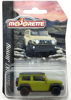 Majorette Suzuki Jimmy Dark Green 1:53 (3 inches) in Long Package - Image 1 of 4