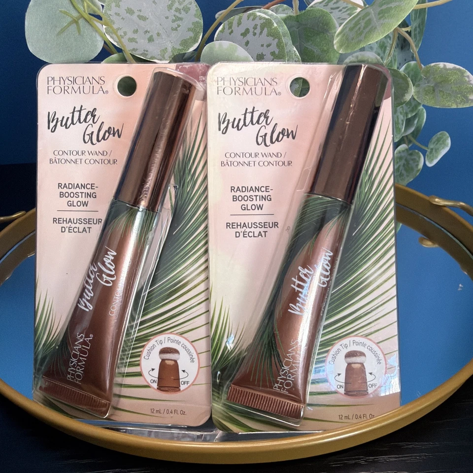 2 Pack Physicians Formula Butter Glow Contour Wand Fair Light Radiance Boosting - Image 1 of 4