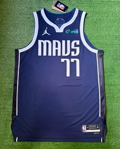 Authentic Luka Doncic Dallas Mavericks Finals Statement Edition Nike Jersey 48/L - Picture 1 of 17