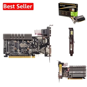 4GB DDR3 Nvidia GeForce GT 730 Graphics Card - Silent, High-Performance Design - Picture 1 of 6