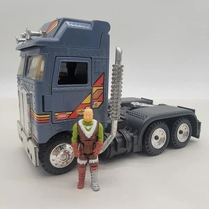 Vintage M.A.S.K. Bulldog Vehicle Missing Missile, MASK On Figure and Front Saw - Picture 1 of 9
