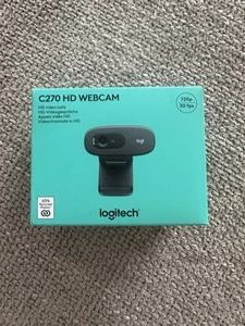 Kamera internetowa Logitech C270 HD 720p/30fps fabrycznie nowa, nigdy nie używana - Zdjęcie 1 z 3