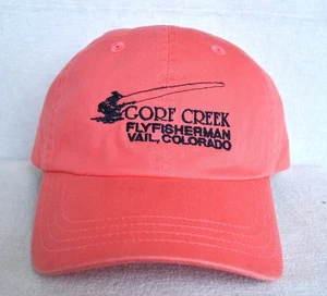 *GORE CREEK FLYFISHERMAN VAIL COLORADO* Small Fit Ball cap hat *IMPERIAL* - Picture 1 of 3