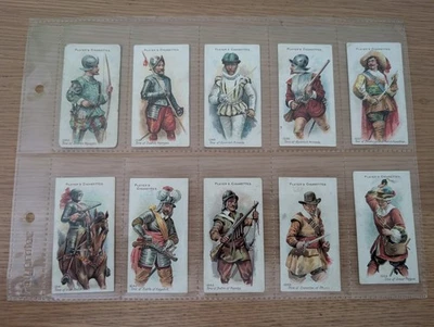 Player's Cigarette Cards...."ARMS AND ARMOUR"...Full Set of 50..Issued In 1909 - Image 1 of 4