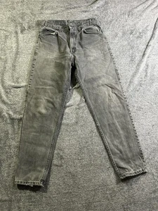 Jeans de mezclilla vintage Levi’s 560 naranja pestañas para hombre descoloridos desgastados - Imagen 1 de 9