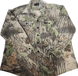 Marca Rattlers Hombre Talla XL? Camisa de camuflaje manga larga abotonada caza de colección - Imagen 1 de 8