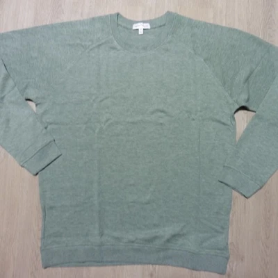 PETER MILLAR Hombres M Punto Medio Cuello Redondo Suéter Verde Albahaca Pullover Golf Foto 1 de 4