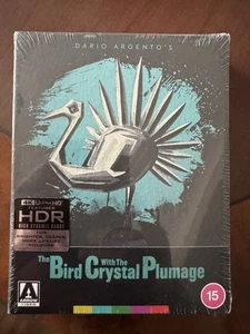 THE BIRD WITH THE CRYSTAL PLUMAGE (1970) LIMITED COLLECTOR’S EDITION 4K UHD - Picture 1 of 6