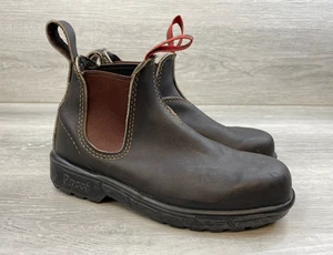 Rossi 303 Endura Claret Men's Boot Chelsea Work Ankle Non-Safety 5 Brown Shoes - Picture 1 of 12