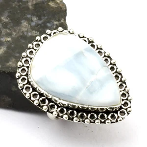 Owyhee Opal Gemstone Ethnic Handmade Ring Jewelry For Gift US Size-9.25 AR 26273 - Picture 1 of 1