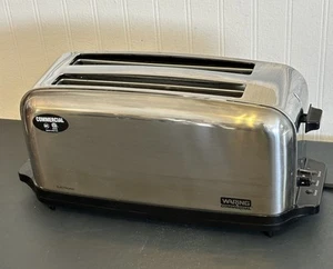 WARING FOUR SLICE LONG COMMERCIAL TOASTER WCT704 - Picture 1 of 6