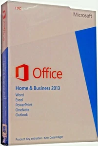 Microsoft® OFFICE 2013 Home & Business | Box | Dauerlizenz | ML | 1 PC | Deutsch - Bild 1 von 12