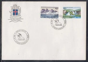 Iceland Scott 571-2 FDC - Nordic Cooperation - Picture 1 of 1
