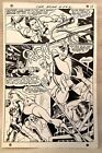 1968 Original Art By Gil Kane   Wally Wood   Captain Action 2   Pencils And Inks