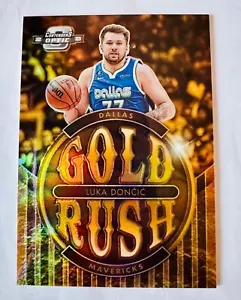 Luka Doncic 2022-23 Panini Contenders Optic Gold Rush Prizm Insert - Imagen 1 de 1