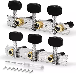 Classical Guitar Tuners 6 String Keys Pegs with Screwdriver for Musicians - Picture 1 of 6