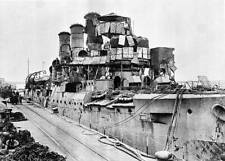 World War I The English Light Cruiser Vindictive Upon Its Return 1914 OLD PHOTO