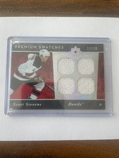 2006-07 Upper Deck Ultimate Collection Premium Swatches /50 Scott Stevens PWE