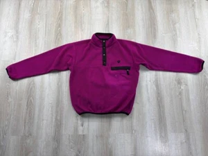Womens vintage fleece jacket Jack Wolfskin Size L Color Pink/Purple - Picture 1 of 11