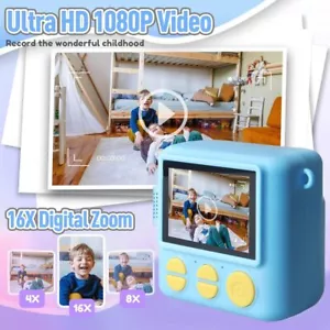 Instant Print Camera for Kids Christmas Birthday Gifts for Girls Boys Purple - Picture 1 of 13