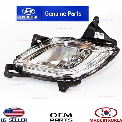 Lámpara antiniebla genuina lado del conductor izquierdo OEM HYUNDAI GENESIS SEDÁN 2012-2014 Foto 1 de 2