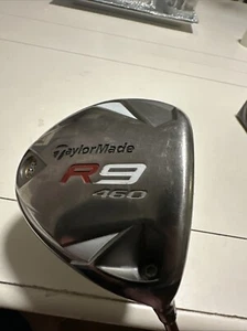 Used RH TaylorMade R9 460 Driver 9.5* REAX 60g X Stiff Flex Graphite Golf Club - Picture 1 of 13