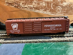 ATLAS SCALA N PENNSYLVANIA BOXCAR DOPPIA PORTA # 83247 - Foto 1 di 3